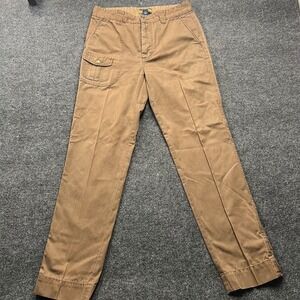 Ralph Lauren Rugby Mens Brown Cotton Utility Cargo Work Pants 30x32